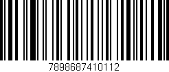 Código de barras (EAN, GTIN, SKU, ISBN): '7898687410112'