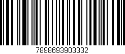 Código de barras (EAN, GTIN, SKU, ISBN): '7898693903332'