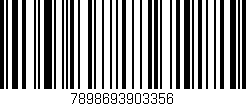 Código de barras (EAN, GTIN, SKU, ISBN): '7898693903356'