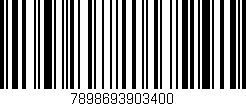 Código de barras (EAN, GTIN, SKU, ISBN): '7898693903400'