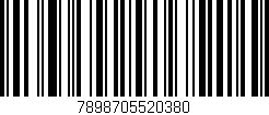 Código de barras (EAN, GTIN, SKU, ISBN): '7898705520380'