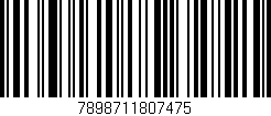 Código de barras (EAN, GTIN, SKU, ISBN): '7898711807475'