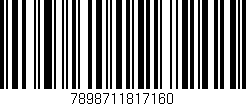 Código de barras (EAN, GTIN, SKU, ISBN): '7898711817160'