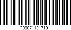 Código de barras (EAN, GTIN, SKU, ISBN): '7898711817191'