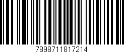 Código de barras (EAN, GTIN, SKU, ISBN): '7898711817214'