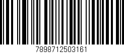 Código de barras (EAN, GTIN, SKU, ISBN): '7898712503161'