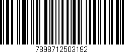 Código de barras (EAN, GTIN, SKU, ISBN): '7898712503192'