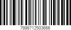 Código de barras (EAN, GTIN, SKU, ISBN): '7898712503666'