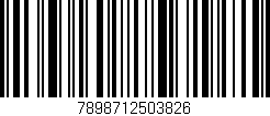 Código de barras (EAN, GTIN, SKU, ISBN): '7898712503826'