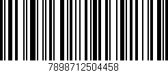 Código de barras (EAN, GTIN, SKU, ISBN): '7898712504458'