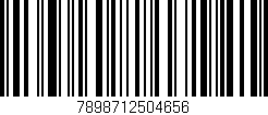 Código de barras (EAN, GTIN, SKU, ISBN): '7898712504656'