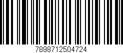 Código de barras (EAN, GTIN, SKU, ISBN): '7898712504724'