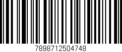 Código de barras (EAN, GTIN, SKU, ISBN): '7898712504748'