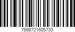 Código de barras (EAN, GTIN, SKU, ISBN): '7898721605733'