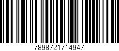 Código de barras (EAN, GTIN, SKU, ISBN): '7898721714947'