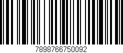 Código de barras (EAN, GTIN, SKU, ISBN): '7898766750092'