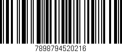Código de barras (EAN, GTIN, SKU, ISBN): '7898794520216'