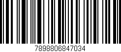 Código de barras (EAN, GTIN, SKU, ISBN): '7898806847034'