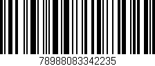 Código de barras (EAN, GTIN, SKU, ISBN): '78988083342235'
