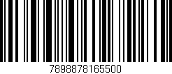 Código de barras (EAN, GTIN, SKU, ISBN): '7898878165500'