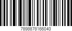 Código de barras (EAN, GTIN, SKU, ISBN): '7898878166040'