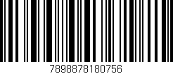 Código de barras (EAN, GTIN, SKU, ISBN): '7898878180756'