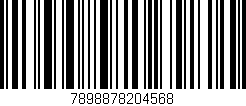Código de barras (EAN, GTIN, SKU, ISBN): '7898878204568'