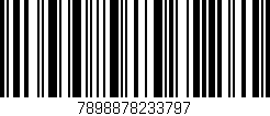 Código de barras (EAN, GTIN, SKU, ISBN): '7898878233797'
