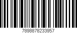 Código de barras (EAN, GTIN, SKU, ISBN): '7898878233957'