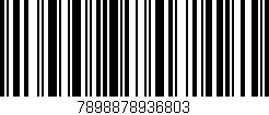 Código de barras (EAN, GTIN, SKU, ISBN): '7898878936803'