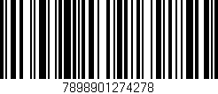 Código de barras (EAN, GTIN, SKU, ISBN): '7898901274278'