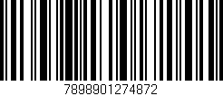 Código de barras (EAN, GTIN, SKU, ISBN): '7898901274872'