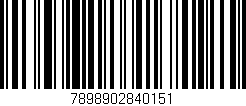 Código de barras (EAN, GTIN, SKU, ISBN): '7898902840151'