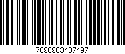 Código de barras (EAN, GTIN, SKU, ISBN): '7898903437497'
