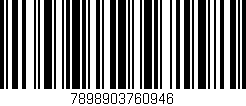 Código de barras (EAN, GTIN, SKU, ISBN): '7898903760946'