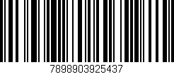 Código de barras (EAN, GTIN, SKU, ISBN): '7898903925437'