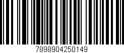 Código de barras (EAN, GTIN, SKU, ISBN): '7898904250149'