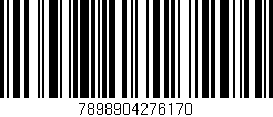 Código de barras (EAN, GTIN, SKU, ISBN): '7898904276170'