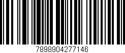 Código de barras (EAN, GTIN, SKU, ISBN): '7898904277146'