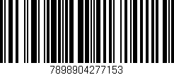 Código de barras (EAN, GTIN, SKU, ISBN): '7898904277153'