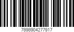 Código de barras (EAN, GTIN, SKU, ISBN): '7898904277917'