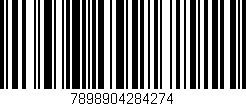 Código de barras (EAN, GTIN, SKU, ISBN): '7898904284274'