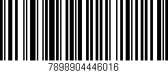 Código de barras (EAN, GTIN, SKU, ISBN): '7898904446016'