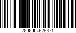 Código de barras (EAN, GTIN, SKU, ISBN): '7898904626371'