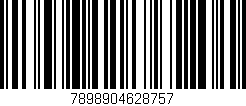 Código de barras (EAN, GTIN, SKU, ISBN): '7898904628757'
