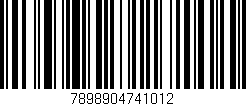 Código de barras (EAN, GTIN, SKU, ISBN): '7898904741012'