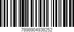 Código de barras (EAN, GTIN, SKU, ISBN): '7898904938252'