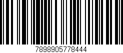 Código de barras (EAN, GTIN, SKU, ISBN): '7898905778444'