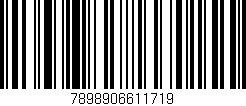 Código de barras (EAN, GTIN, SKU, ISBN): '7898906611719'