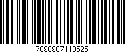 Código de barras (EAN, GTIN, SKU, ISBN): '7898907110525'